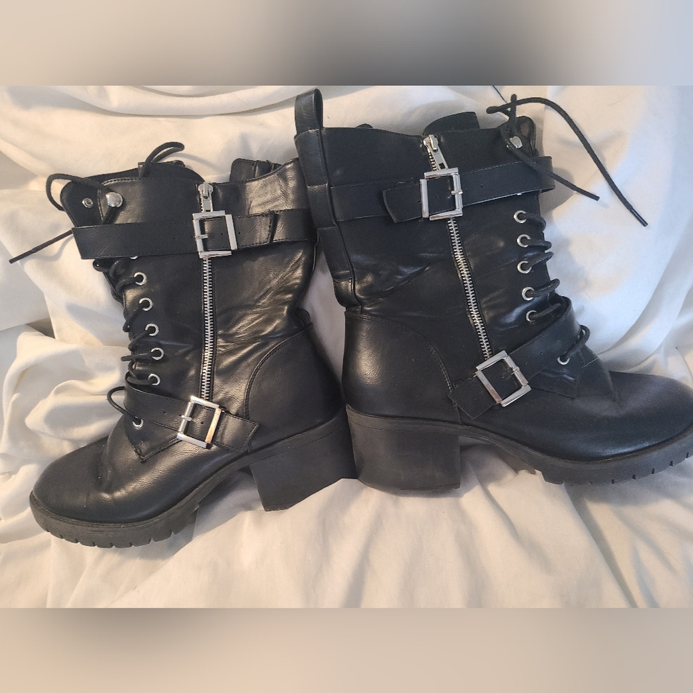 Torrid Combat Boots 11w